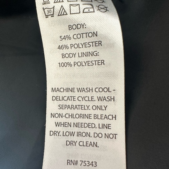 Rachel Zoe Black Double-Breasted Trench Coat, Women’s Large - Picture 9 of 10